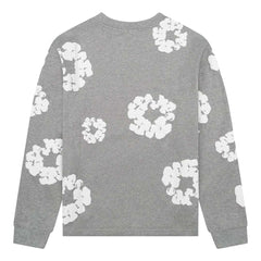 Denim Tears Cotton Wreath Grey Long Sleeve Tee