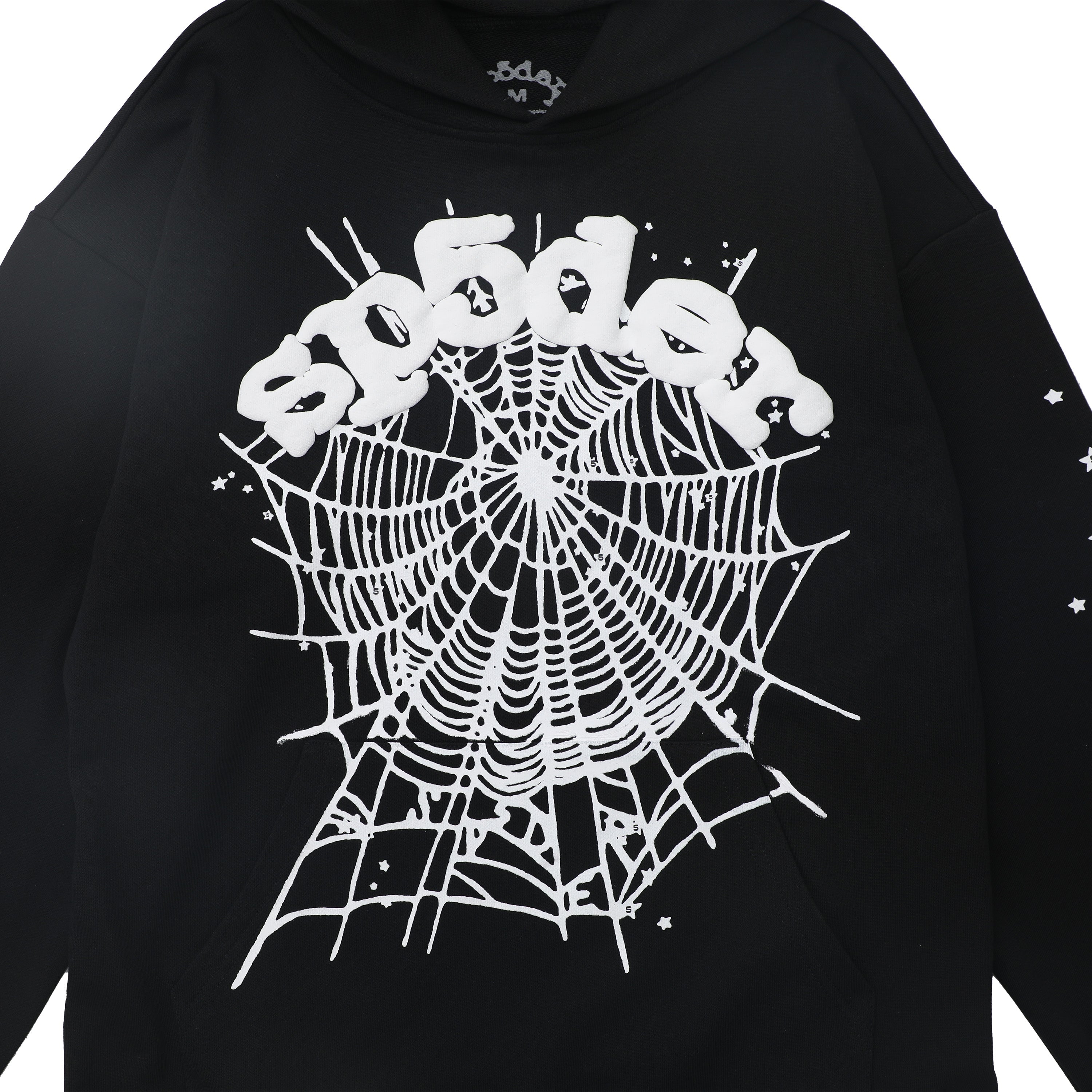 Sp5der OG Web Hoodie Black